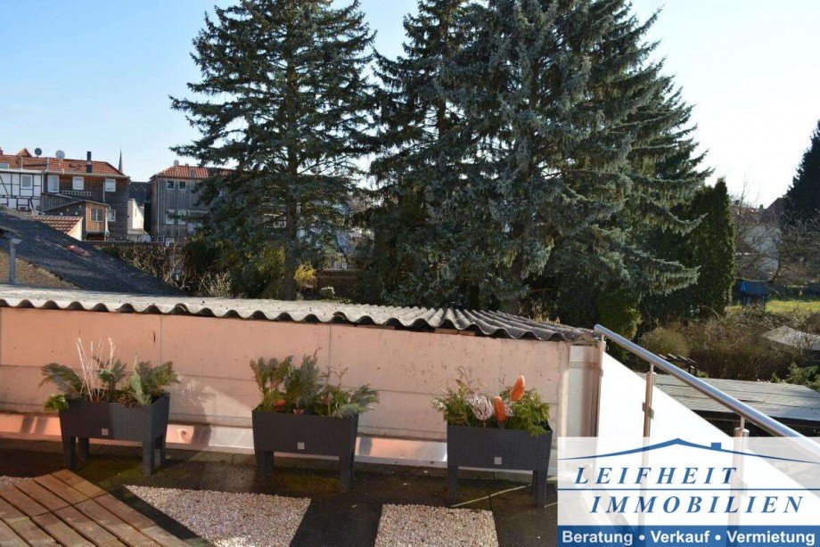 Dachterrasse Stadthaus M�hlhausen/Th�ringen
