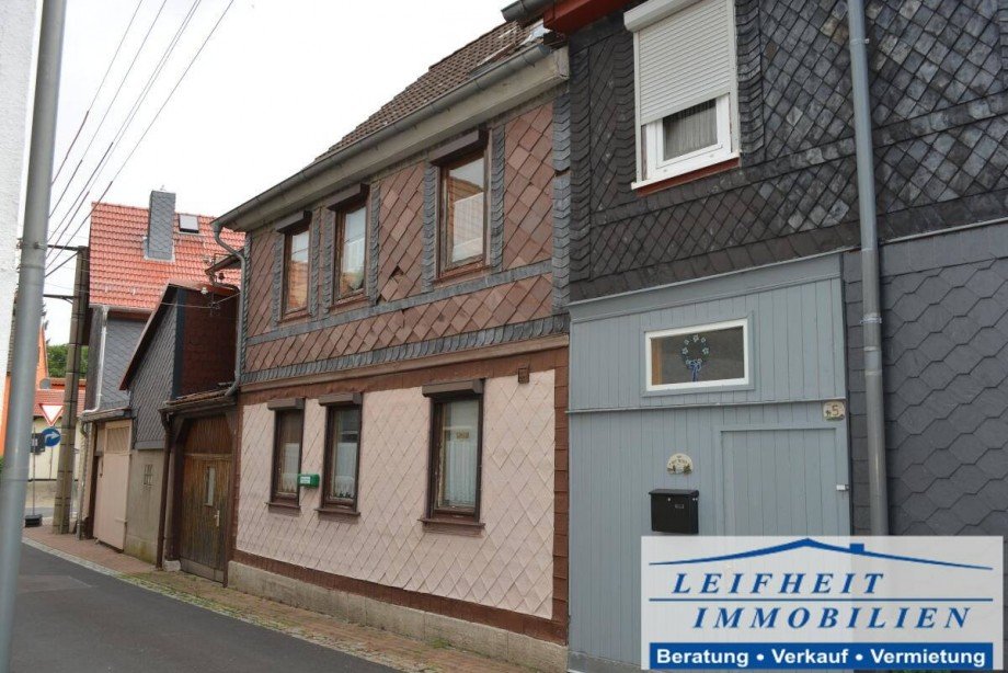 Vorderansicht Bauernhaus Oberdorla