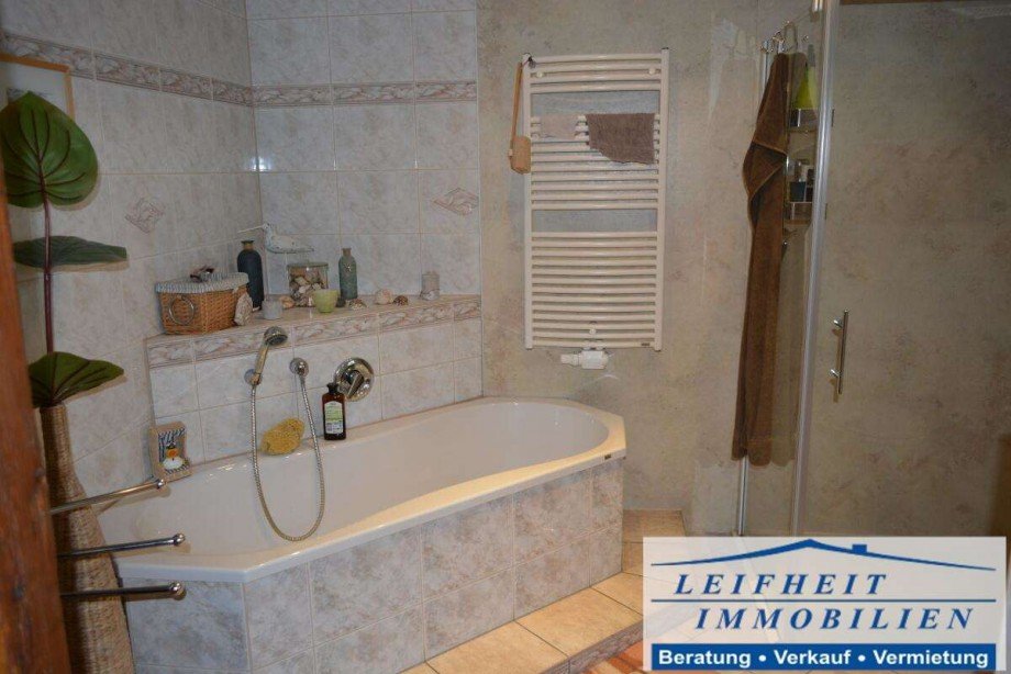 Badezimmer Terrassenwohnung Schlotheim