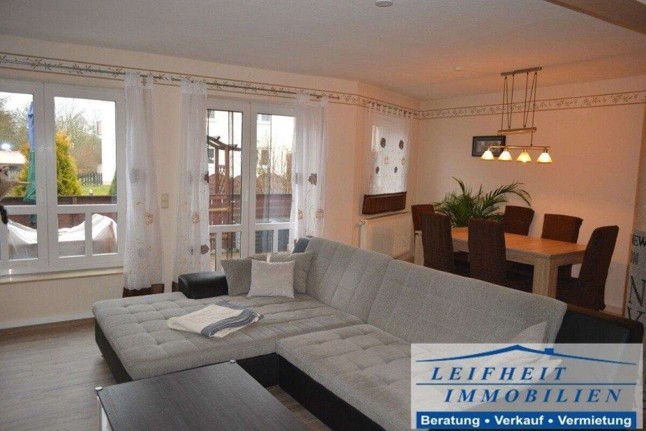 Wohnzimmer Reihenmittelhaus Anrode Lengefeld