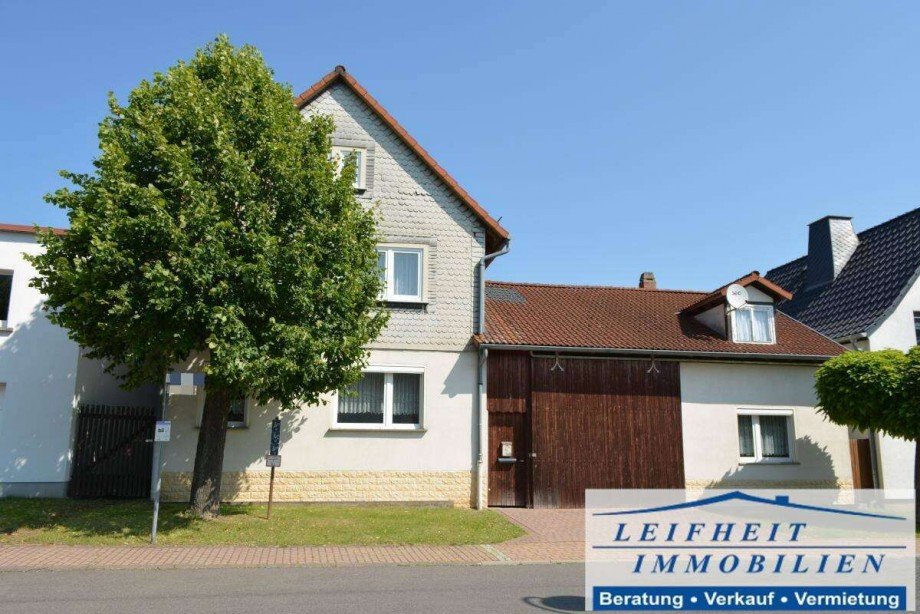 Vorderansicht Einfamilienhaus Unstruttal OT Menteroda