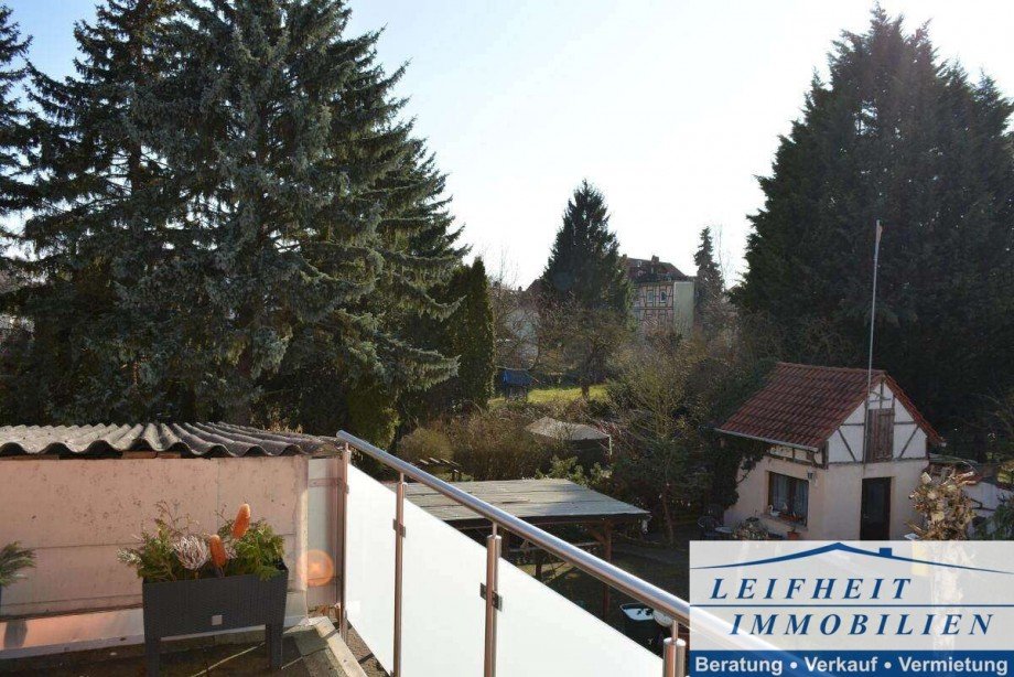 Dachterrasse Stadthaus M�hlhausen/Th�ringen