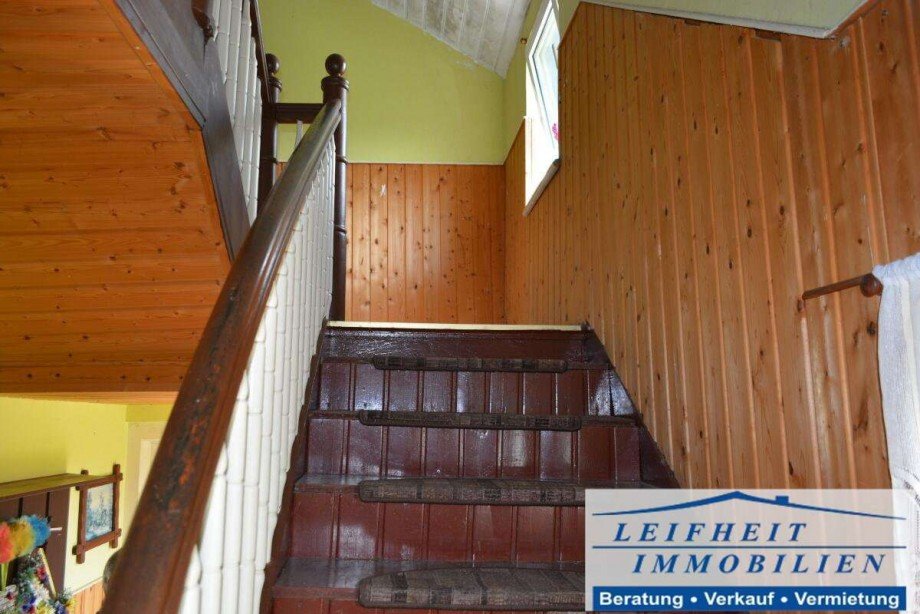 Treppe mit Podest Einfamilienhaus Unstruttal OT Menteroda
