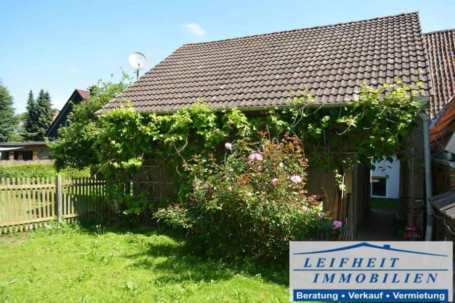 Nebengelass R�ckseite Haus Dingelst�dt