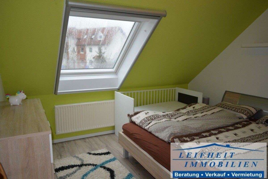 Schlafzimmer Reihenmittelhaus Anrode Lengefeld