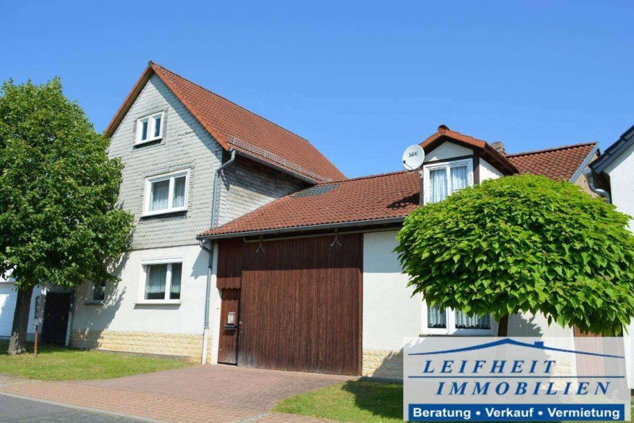 Vorderansicht Einfamilienhaus Unstruttal OT Menteroda