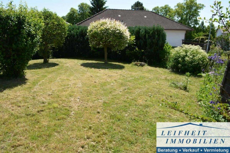 Garten Doppelhaush�lfte M�hlhausen