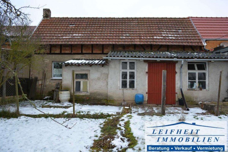 R�ckseite Nebengelass Doppelhaush�lfte Langula