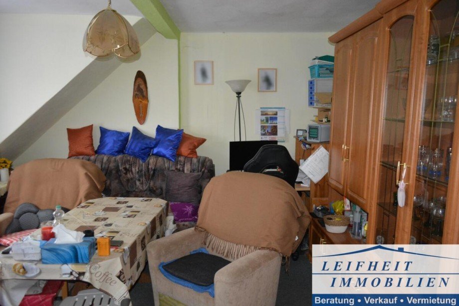 Wohnzimmer DG Reihenmittelhaus Nottertal-Heilinger H�hen OT Schlotheim