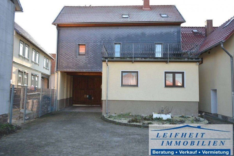 R�ckseite Einfamilienhaus M�hlhausen Bollstedt