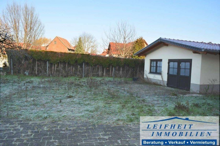 Garten mit Gartenhaus Einfamilienhaus M�hlhausen Bollstedt