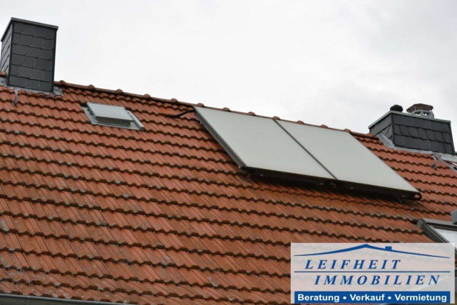 Solarthermie Doppelhaush�lfte M�hlhausen OT G�rmar