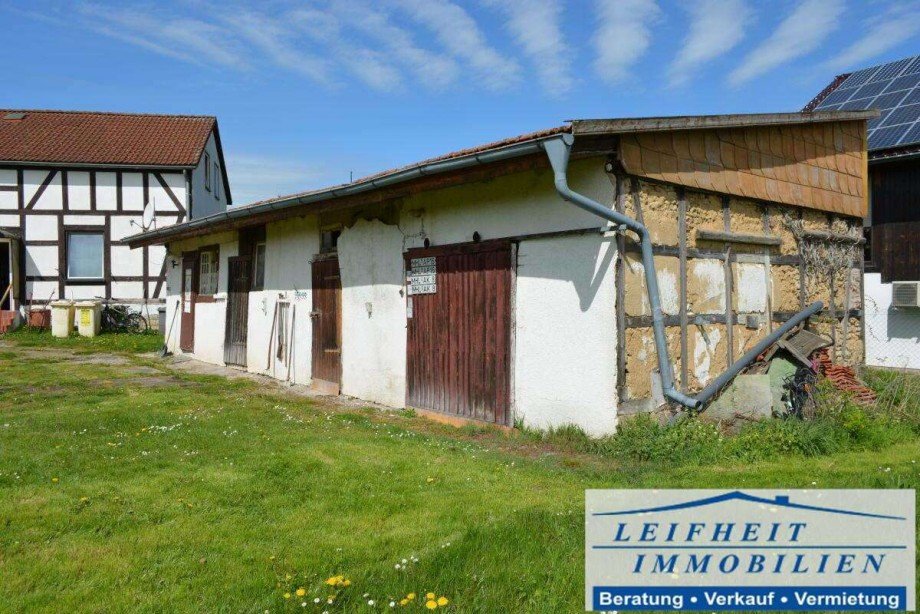 Nebengeb�ude Einfamilienhaus Unstruttal OT Menteroda