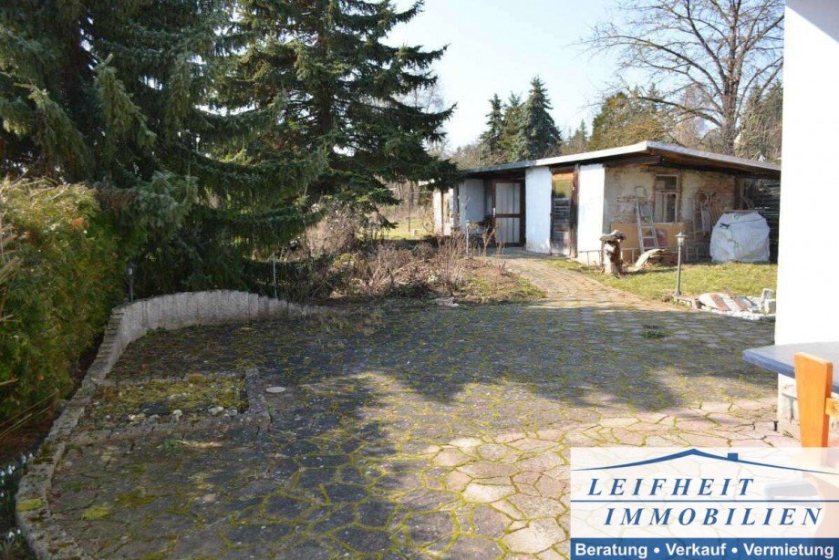 Weg zum Garten Haus M�hlhausen/Th�ringen