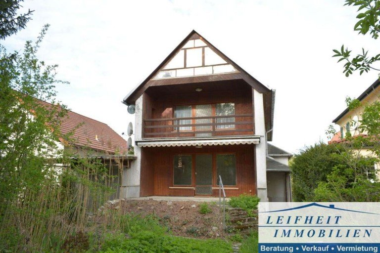 Hausr�ckseite M�hlhausen/Th�ringen Einfamilienhaus Einfamilienhaus in Toplage von M�hlhausen - gro�z�giges Grundst�ck mit Hinterlandbebauungspotenzial