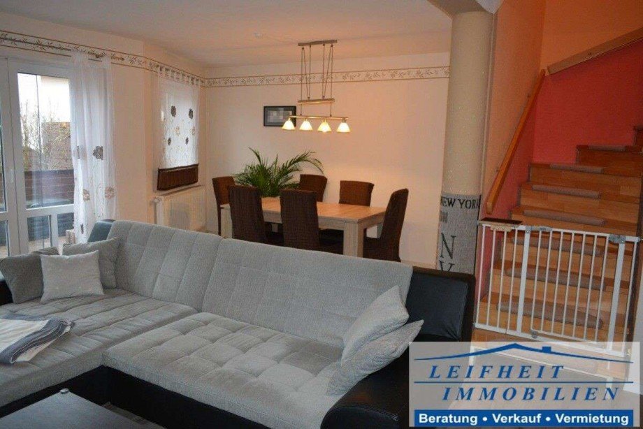 Wohnzimmer Reihenmittelhaus Anrode Lengefeld