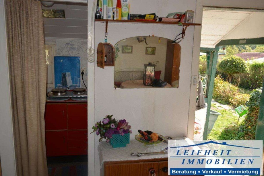 Eingangsbereich Freizeitgrundst�ck M�hlhausen/Th�ringen