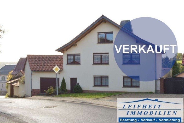 VERKAUFT M�hlhausen OT Eigenrieden Einfamilienhaus Charmantes Ein- bis Zweifamilienhaus mit gro�z�gigem Platzangebot (BEREITS VERKAUFT!)