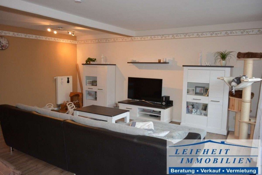 Wohnzimmer Reihenmittelhaus Anrode Lengefeld