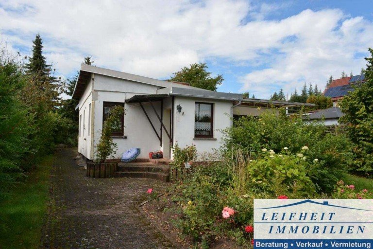 Seitenansicht rechts M�hlhausen/Th�ringen Haus Wohnhaus mit gro�em Garten