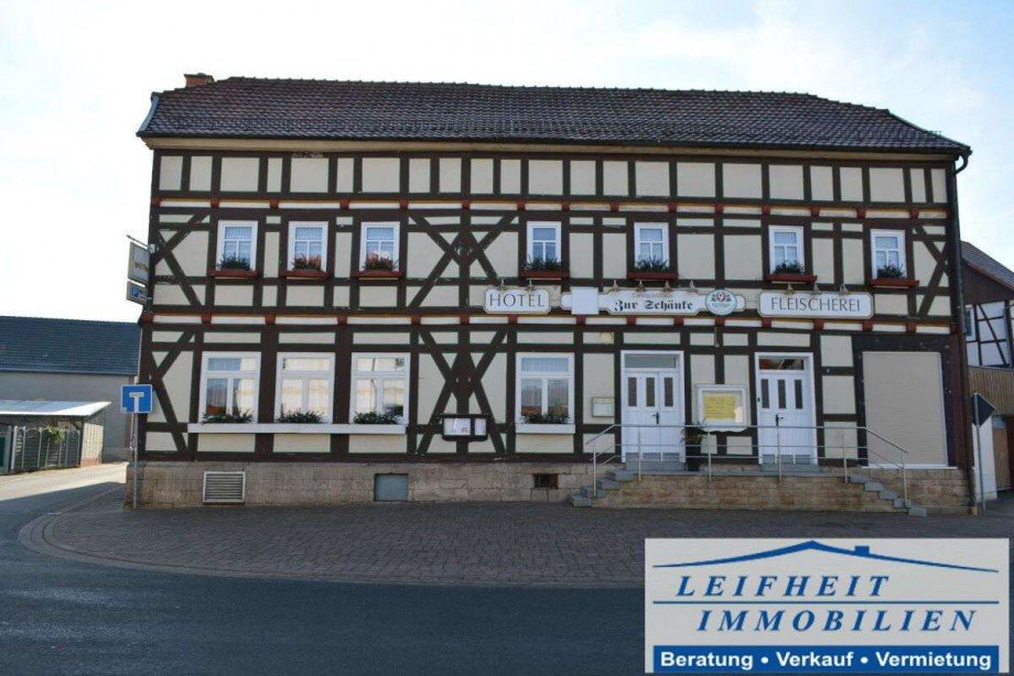Vorderansicht Hotels Breitenworbis