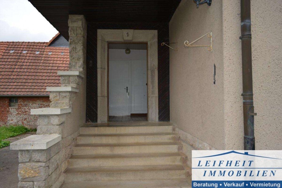 Hauseingang Einfamilienhaus M�hlhausen OT Eigenrieden