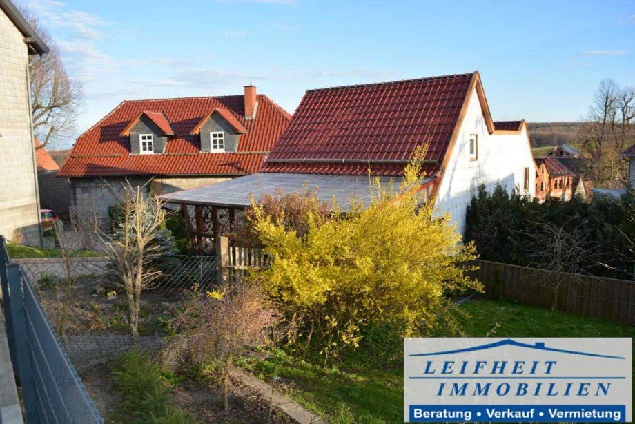 R�ckansicht Einfamilienhaus Rodeberg OT Eigenrieden