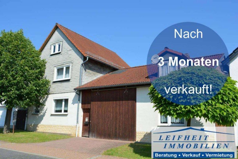VERKAUFT Unstruttal OT Menteroda Einfamilienhaus Naturnahes Leben im Vierseitenhof (BEREITS VERKAUFT!)