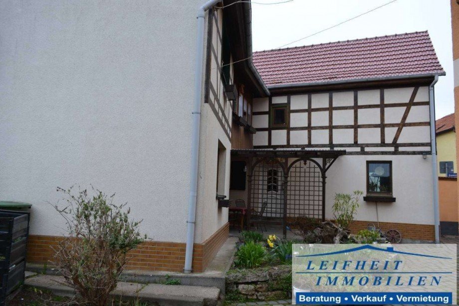 R�ckansicht Altbau Haus Sch�nstedt