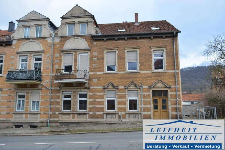 Vorderansicht Mehrfamilienhaus Sondershausen