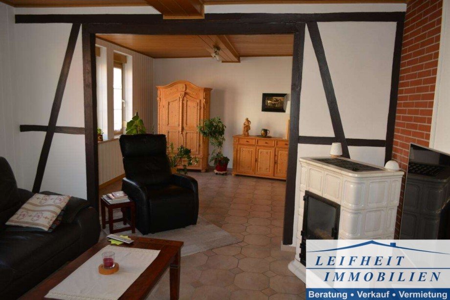 Wohn- und Esszimmer EG Stadthaus M�hlhausen/Th�ringen
