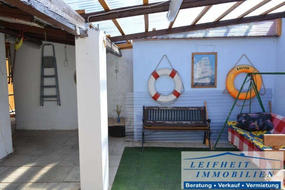 �berdachter Freisitz Doppelhaush�lfte M�hlhausen