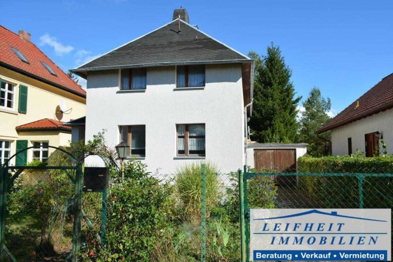 Vorderansicht M�hlhausen/Th�ringen Einfamilienhaus Einfamilienhaus in Toplage von M�hlhausen - gro�z�giges Grundst�ck mit Hinterlandbebauungspotenzial