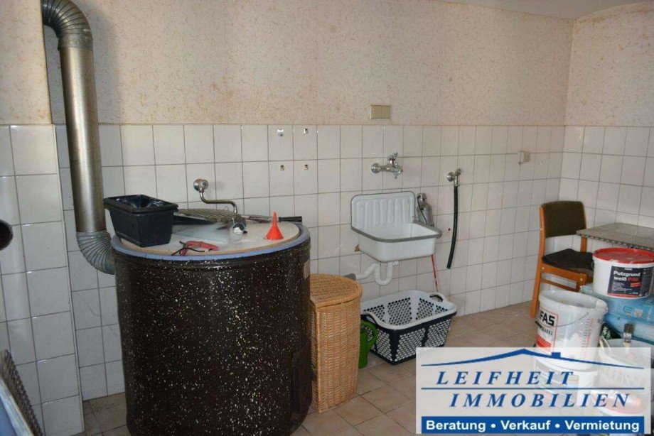 Waschk�che Anbau Haus Unstruttal OT Lengefeld