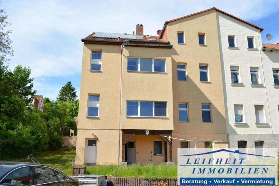 R�ckseite Mehrfamilienhaus Sondershausen