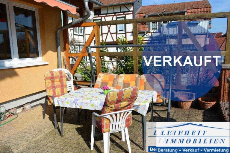 VERKAUFT M�hlhausen/Th�ringen Reihenmittelhaus Gem�tliches Stadthaus mit Terrasse (BEREITS VERKAUFT!)