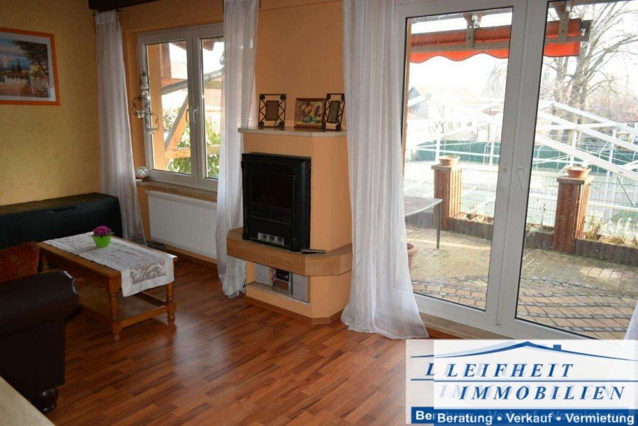 Wohnlounge mit Terrasse Reihenmittelhaus M�hlhausen/Th�ringen