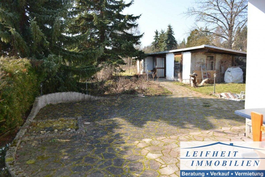 Weg zum Garten Haus M�hlhausen/Th�ringen