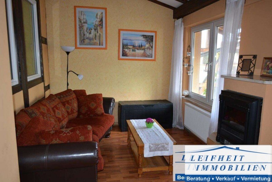 Wohnlounge mit Terrasse Reihenmittelhaus M�hlhausen/Th�ringen