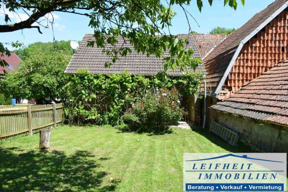 Nebengelass R�ckseite Haus Dingelst�dt