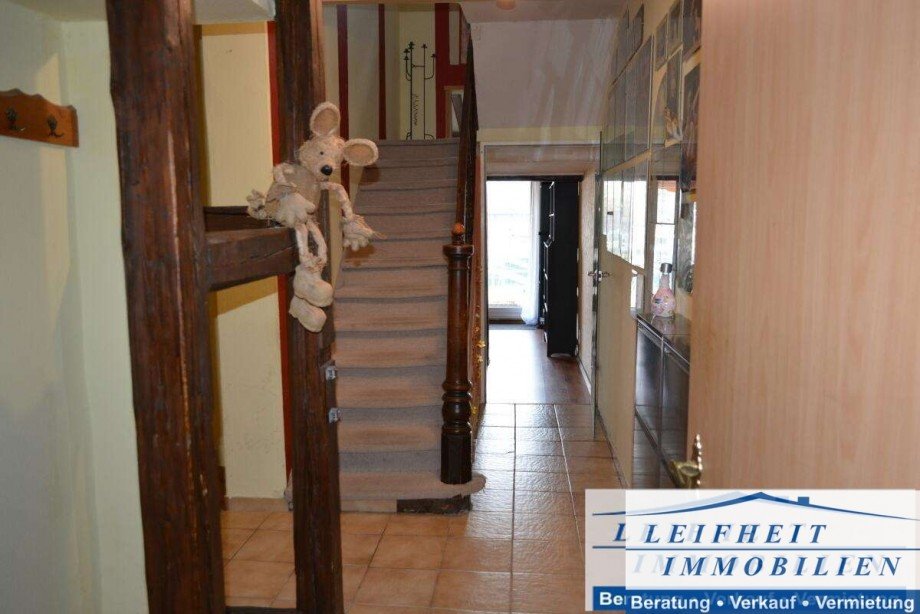 Windfang Eingangsbereich Reihenmittelhaus M�hlhausen/Th�ringen