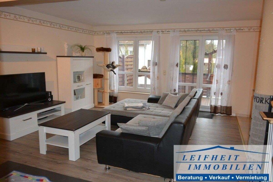 Wohnzimmer Reihenmittelhaus Anrode Lengefeld
