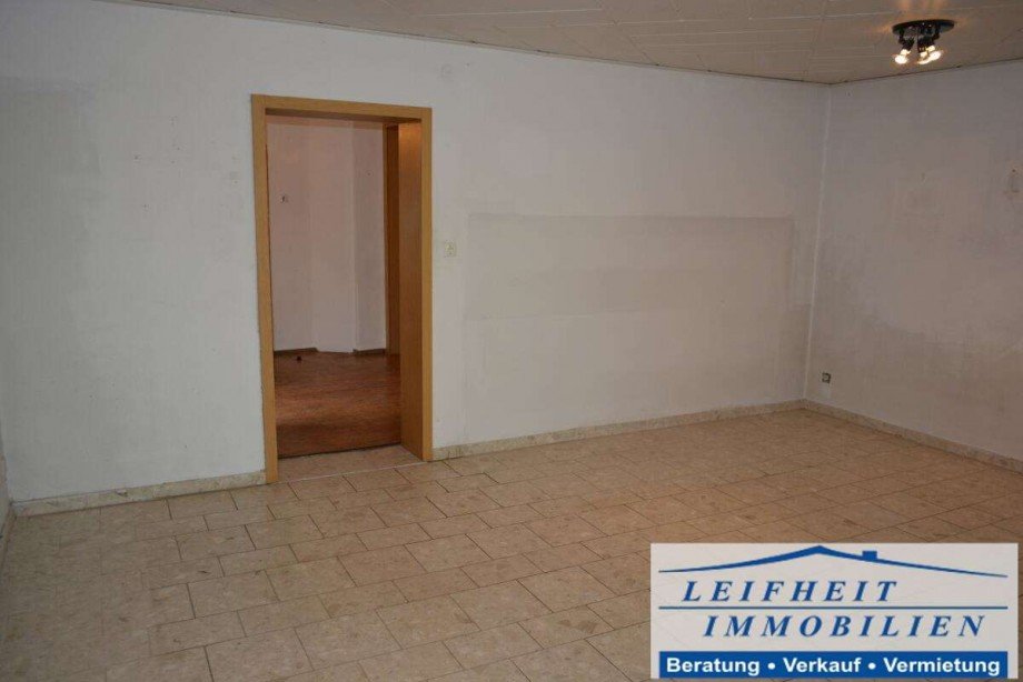 Wohnzimmer Erdgeschoss Einfamilienhaus M�hlhausen/Th�ringen