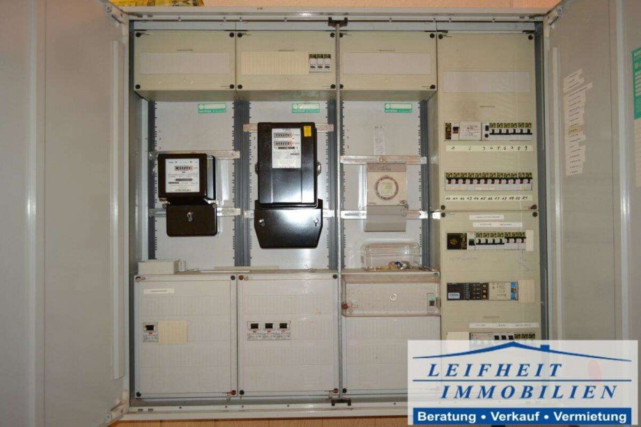 Stromz�hlerkasten Reihenmittelhaus M�hlhausen