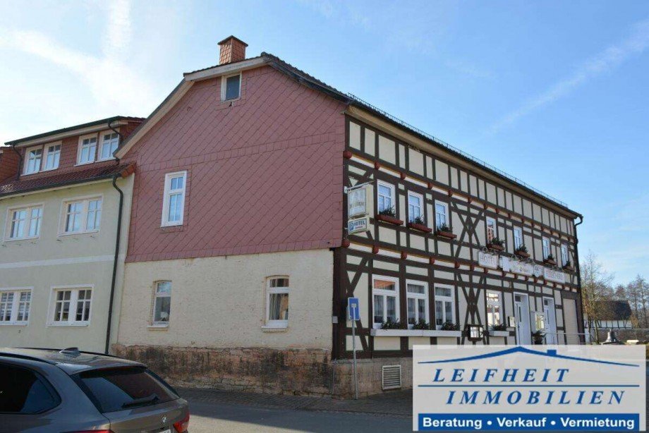 Seitenansicht links Hotels Breitenworbis