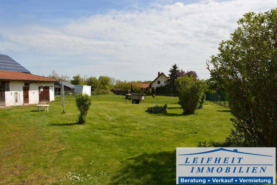 Garten Einfamilienhaus Unstruttal OT Menteroda