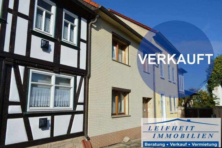 VERKAUFT M�hlhausen Reihenmittelhaus Einfamilienhaus im Stadtzentrum von M�hlhausen (BEREITS VERKAUFT!)