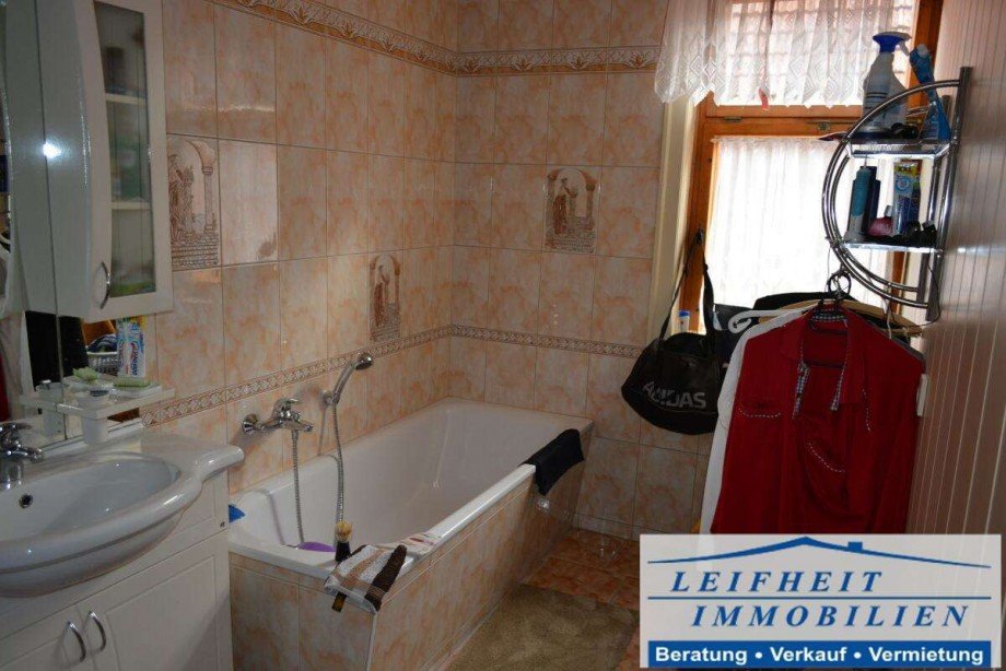Badezimmer Doppelhaush�lfte Langula