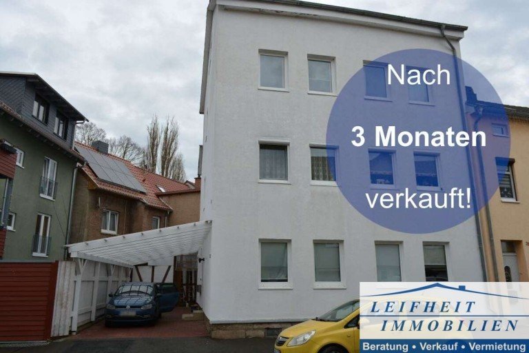VERKAUFT M�hlhausen/Th�ringen Mehrfamilienhaus Solide Kapitalanlage in ruhiger Lage von M�hlhausen (BEREITS VERKAUFT!)