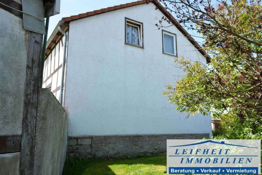 Seitenansicht Einfamilienhaus Unstruttal OT Menteroda